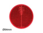 reflector Ø 84mm red, M5 bolt