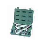 set 8 wrenches combined Double sided Ratchet