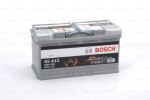 battery BOSCH AGM 95Ah 850A 353Χ175Χ190MM -/+ S5 A13