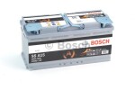 battery BOSCH AGM 12V 105Ah 950A 393X175X190mm -/+ S5 A15