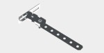 BOSAL 252-875 / wieszak tjumika uniwersalny l = 360mm 