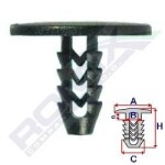 ROMIX SPINKI 10078 / upholstery clip. fiat, alfa, lancia, 