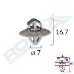 ROMIX SPINKI 71187 / sheet metal clip.iveco daily,renault 
