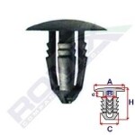 ROMIX SPINKI A14545C / Ford upholstery clip black 