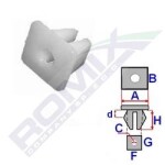 ROMIX SPINKI B17058 / Honda headlight cube 