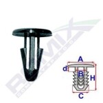 ROMIX SPINKI B22095 / Honda upholstery clip 