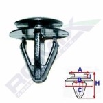 ROMIX SPINKI B23169 / upholstery clip suzuki,mb, 