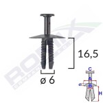 ROMIX SPINKI C10005 / expansion bolt Opel Astra 