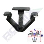 ROMIX SPINKI C60433 / headliner clip VW, Seat, Ford 