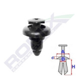 ROMIX SPINKI C60670 / bumper cover expansion bolt suzuk