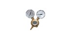 Gas Cylinder reducer 2 with pressure gauge