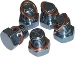 oil caps .m15x1.5 with washers, 5 pcs.