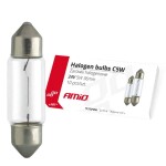 Halogeenpirnid C5W feston 36mm 24V 10 pc amio-01000