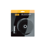 Adbl twister medium 100mm brush for use with a drill to clean upholstery