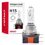 halogen bulb h15 12v 55w amio-01490