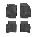 mats rubber 77 NISSAN NOTE I 2006-2012, MINIVAN, PASUJE DO WSZYSTKICH OPCJI, 4szt