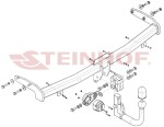 hook detachable vertically detachable KIA XCEED 5D, 01/2019-, E20