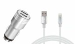 charger set 2 x USB 2.4a + iPhone'i cable