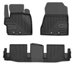 mats rubber 77 TOYOTA IQ 2008-2016, HATCHBACK, PASUJE DO WSZYSTKICH OPCJI, 3szt