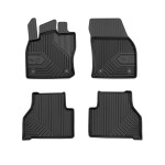 mats rubber 77 VW CADDY IV 2021-, VAN, PASUJE DO WSZYSTKICH OPCJI, 4szt