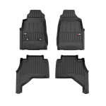 mats rubber PROLINE ISUZU D-MAX II 2011-2019, PIcKUP, PASUJE DO WSZYSTKIcH OPcJI, 4szt