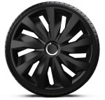 15 Grip Pro black wheel covers /set 4pc/