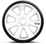 wheel covers 16 VR süsinikkiust white /set 4pc/
