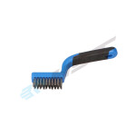 3-row wire brush plastic handle