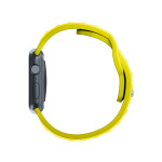 PASEK DO SMART WATCHA 38/40/41 MM YELLOW - 3MK SILICONE clock STRAP FOR APPLE