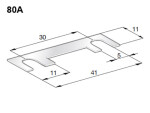 sheet protection 80a screw gap 30mm 100 pcs