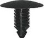 Keretüübel Ø 6,5 MM POM BLACK. 20pc.