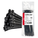 cable ties 100pc 2,5x200mm, black