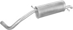 4MAX 0219-01-02439 / rear muffler fits: seat cordoba, skoda fabia i 1.4 04.00-11.09