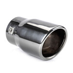 Exhaust blowpipe dark chrome stainless MT 007BC Amio