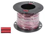 cable, two-coloured 0,75 red- black 100m/ roll