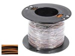 cable, two-coloured 0,75 brown- black 100m/ roll