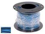 cable, two-coloured 0,75 blue- black 100m/ roll