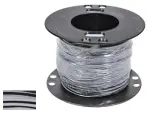 cable, two-coloured 0,75 grey- black 100m/ roll