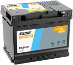 battery exide premium ea640 64ah 640a 242x175x190 -+