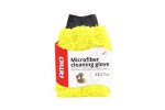 yellow microfibre autopesukinnas 23x17 cm amio-02517