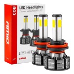 LED front light bulbs 2pc H8/H9/H11 ventilaatoriga