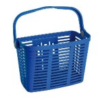 bicycle basket Bellelli, plastic, blue