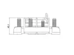 fuse holder Megaval max 32V 127x121x45mm