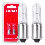 H21W 12V 21W halogen BAY9S 2pc blister Amio