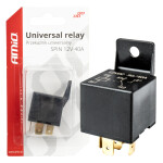 car relay universal 5 contacts 40a 12v automatic daytime running lights amio-03509