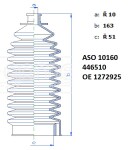 ASL (AUTO SUPPLIERS LTD) ASO 10160 / steering gear cover volvo volvo 740/760/780
