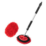 Microfiber telescopic brush for car washing 67-100 cm amio-04342