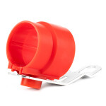 trailer plug holder, red