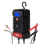 digital inverter AGM gel battery standard LFP max 8a 12v 24v pro hook amio-04533
