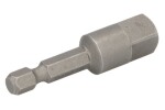 Adapter 1/4" to the socket 3/8"